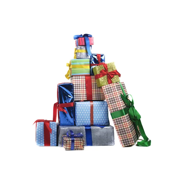 Set of gift box isolated — Stock Photo, Image