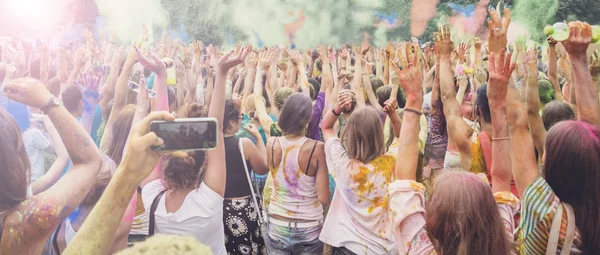 Holi Festival celebration — Stock Photo, Image