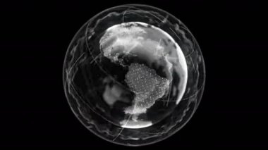 Fütüristik dijital arabirimi ekran