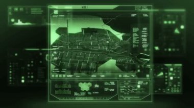 Fütüristik komut Merkezi arabirimi (döngü hazır)