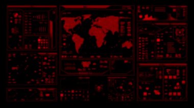 Fütüristik komut Merkezi arabirimi (döngü hazır)