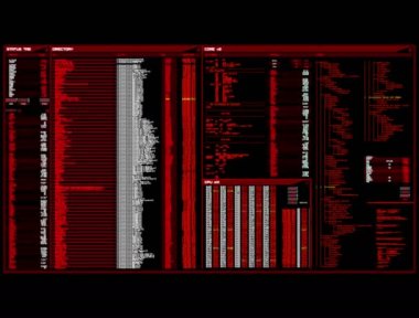 Dijital arabirimi ekran (loopable)