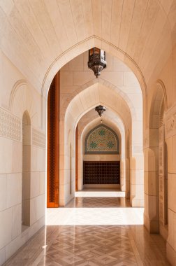 Sultan Qaboos cami mimarisi, Muscat, Umman