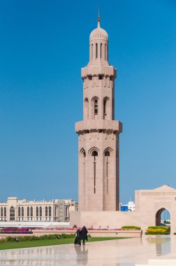 Kadınlar camiye, Muscat, Umman gidiyor