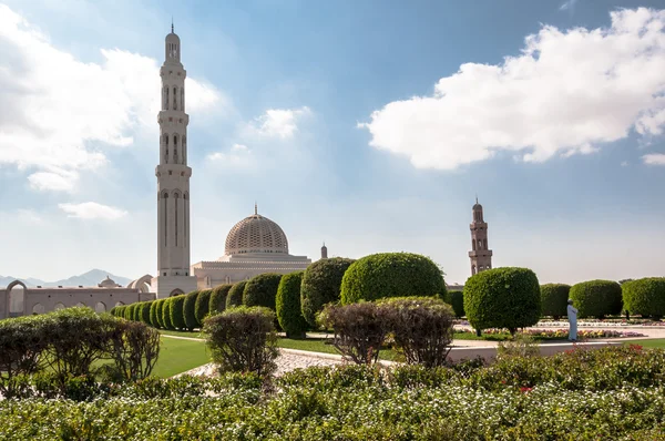 Sultan Qaboos Grand Mosque, Muscat, Oman — Stock Photo, Image