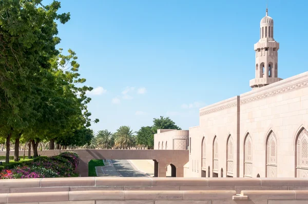 Sultão Qaboos Mesquita, Mascate, Omã — Fotografia de Stock