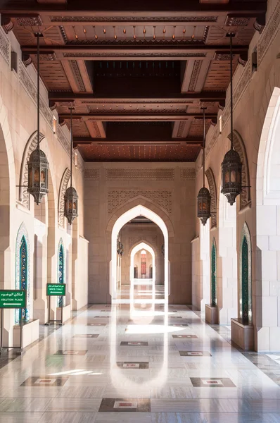 Sultan Qaboos Mosque, Muscat, Oman — Stockfoto