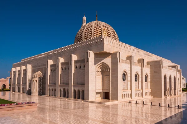 Sultano Qaboos Grande Moschea, Moscato, Oman — Foto Stock