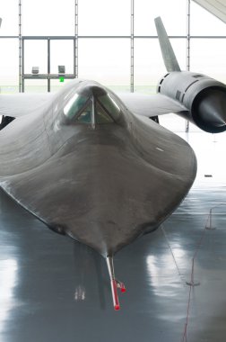 Lockheed SR-71A Blackbird, 64-17962, on display at Duxford, IWM clipart