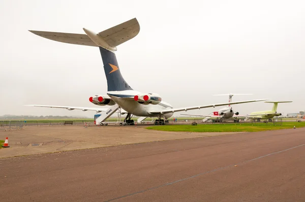 BAC Super VC10, G-ASGC, VC10 Vikers, Даксфорд, Фалльский военный музей, Великобритания — стоковое фото