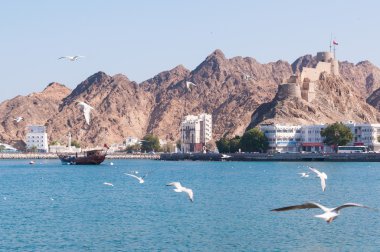 muttrah corniche, muscat, Umman