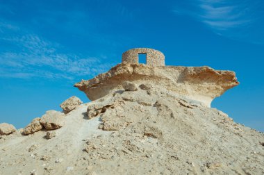 Fort Zekreet çöl Katar, Orta Doğu