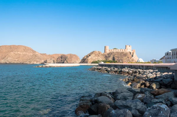 Al Jalali Fort, Muscat, Oman — Stockfoto