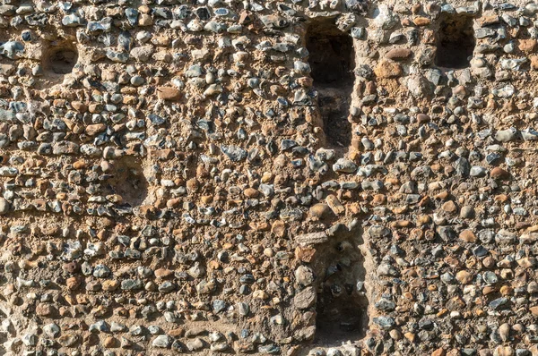 Bir katedral kalıntıları duvarına — Stok fotoğraf