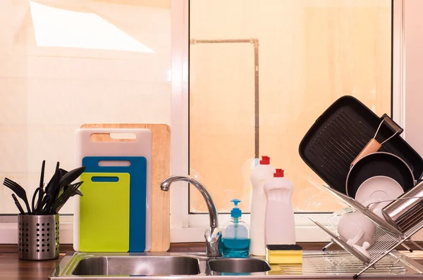 Kitchen sink — Stock Photo, Image