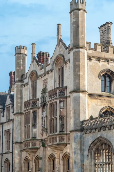 Королевский колледж Кембридж, Великобритания — стоковое фото