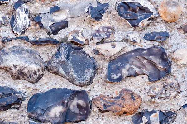 Parede de pedras como textura — Fotografia de Stock