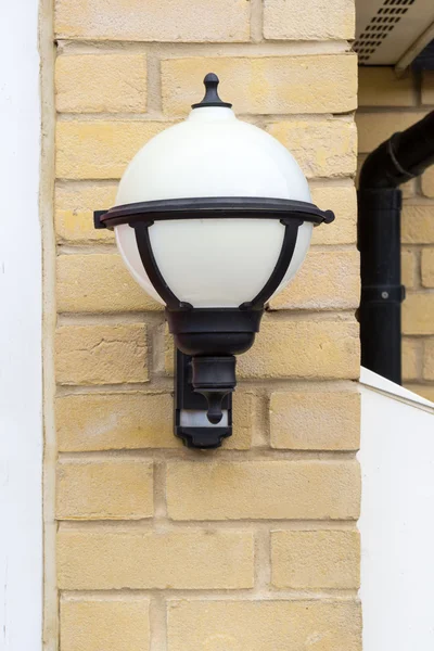 External electric lantern motion sensor operated — Stock Photo, Image