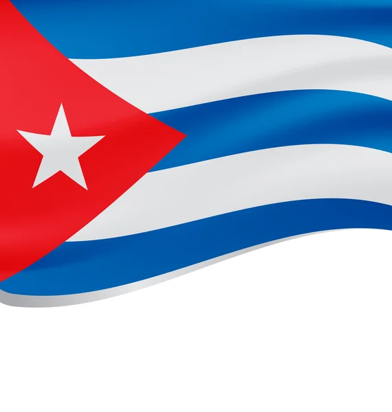 Adesivo Bandiera Di Cuba Ondeggiante - 65x50 Mm, In Vinile, Per Auto, Bici O Caschi