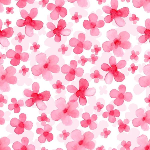 Vector pattern with flowers — Stock Vector