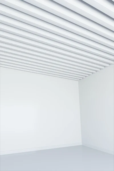 Chambre blanche vide — Photo