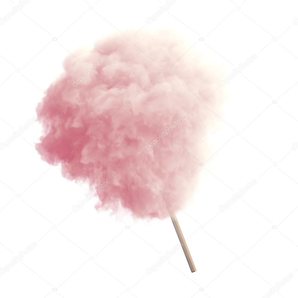 Cotton candy isolated Stock Photo by ©Ed_Lefler 83321422