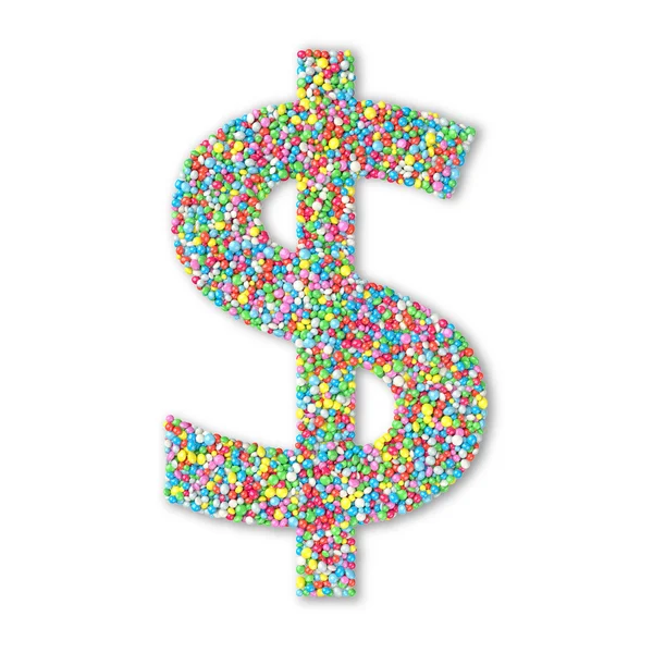 Nonpareils yapılan Doları sembolü