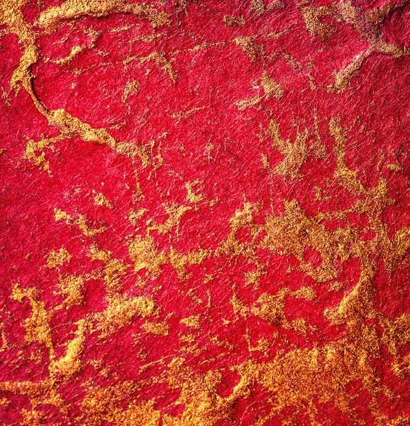 Red and golden textured background — Stock Photo, Image