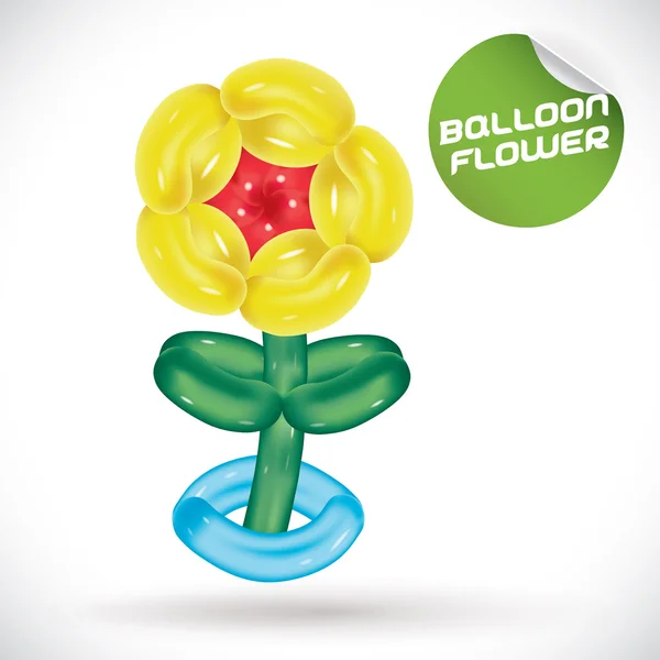 Balão Flor Ilustração Ilustrações De Stock Royalty-Free