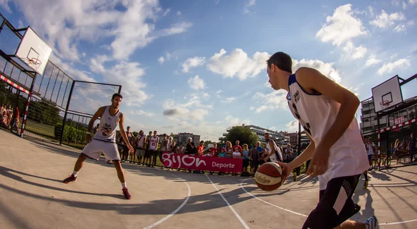 Final partido de baloncesto — Foto de Stock