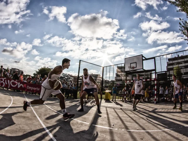 Final partido de baloncesto — Foto de Stock
