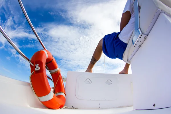 Yacht sailing — Stock Photo, Image