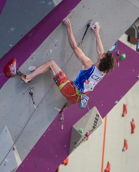 Campeonato del Mundo de Escalada — Foto de Stock