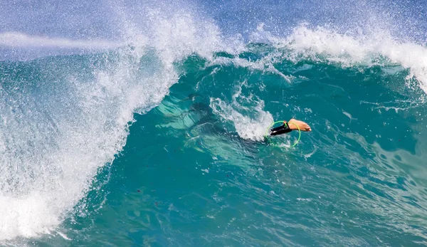 Surfers in actie — Stockfoto