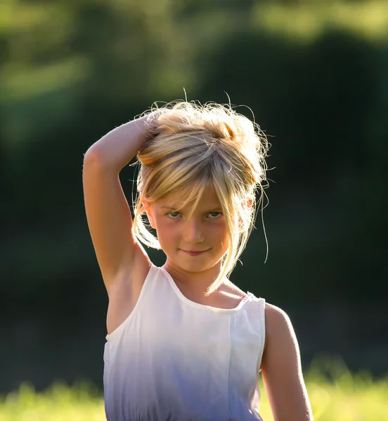 Menina. — Fotografia de Stock