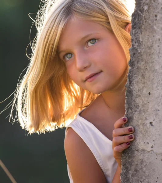 Menina. — Fotografia de Stock