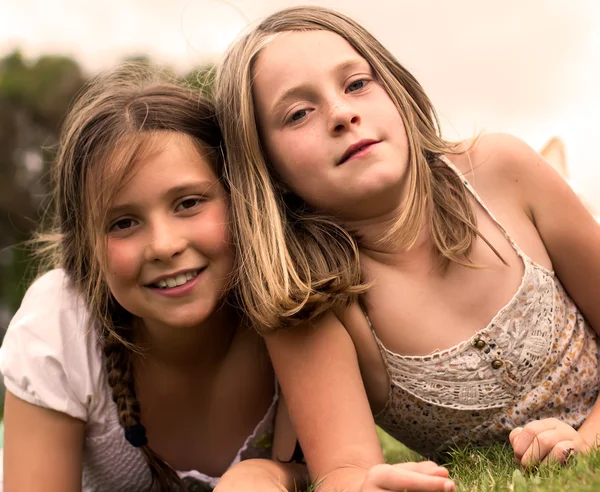 Little sisters — Stock Photo, Image