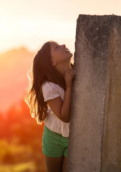 Bambina. — Foto Stock