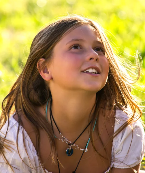 Menina. — Fotografia de Stock