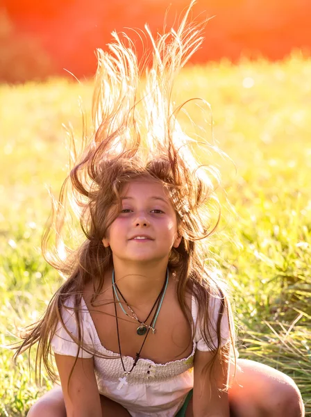 Menina. — Fotografia de Stock