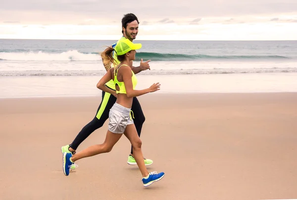 Runner couple — Stock Photo, Image