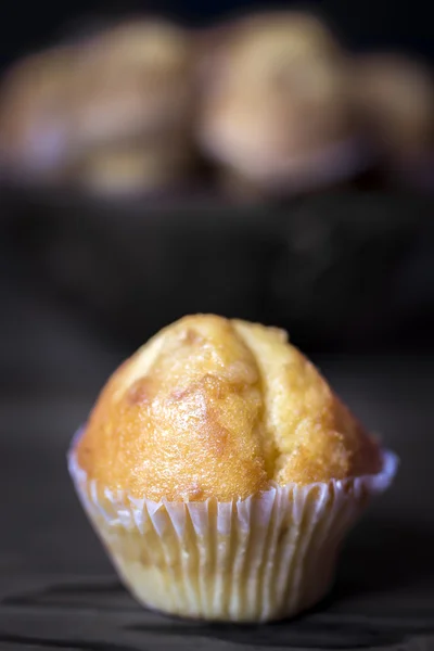 Zelfgemaakte cupcake — Stockfoto