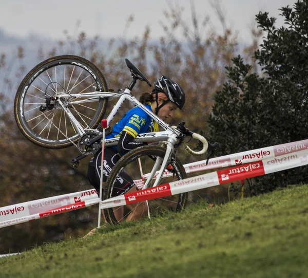 Cyclocross Competition 2015 — Stock Photo, Image