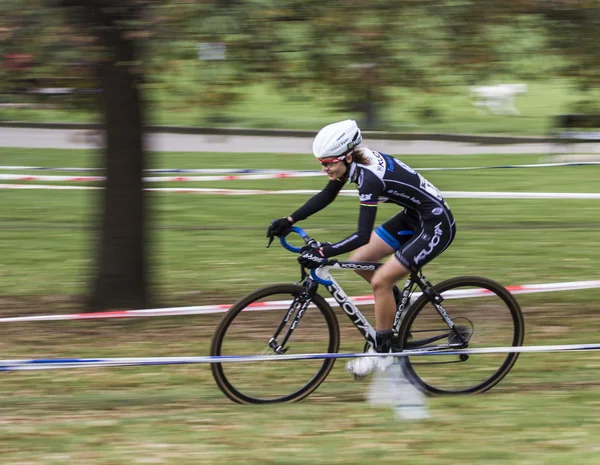 Cyclocross concurrentie 2015 — Stockfoto