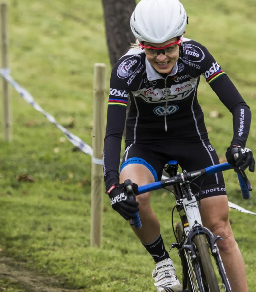 Cyclocross konkurencji 2015 — Zdjęcie stockowe