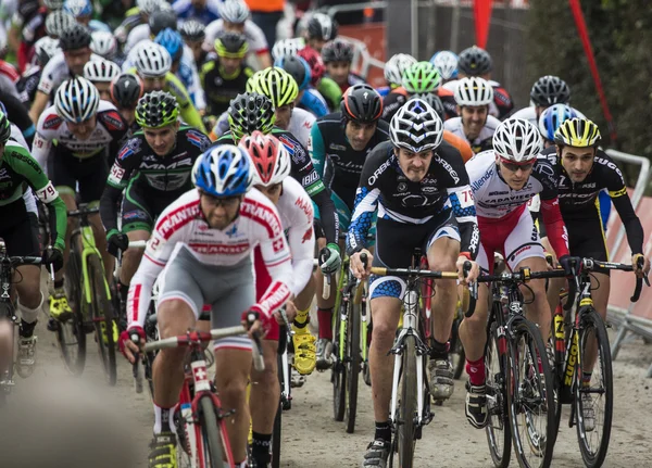 Cyklokrosové mistrovství 2015 — Stock fotografie