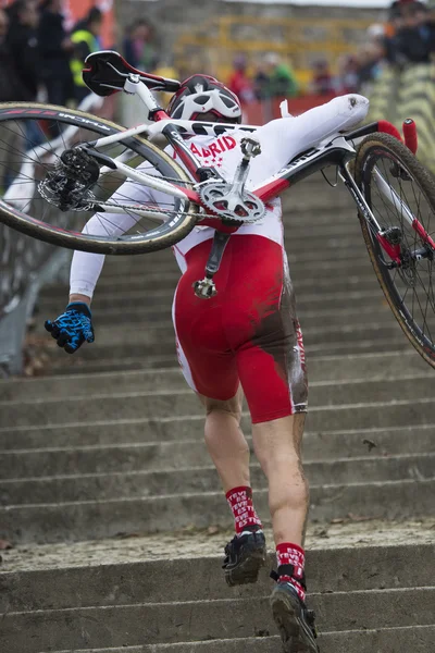 Cyclocross 챔피언십 2015 — 스톡 사진