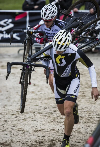 Cyclocross Championship 2015 — Stock Photo, Image