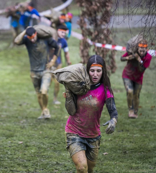 Farinato-Rennen in Gijon — Stockfoto