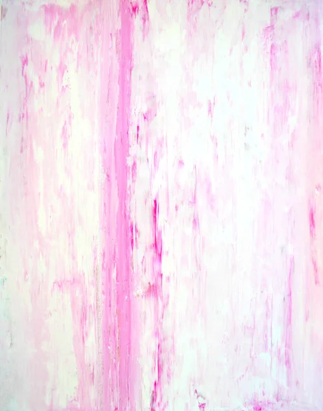 Roze abstracte kunst schilderij — Stockfoto